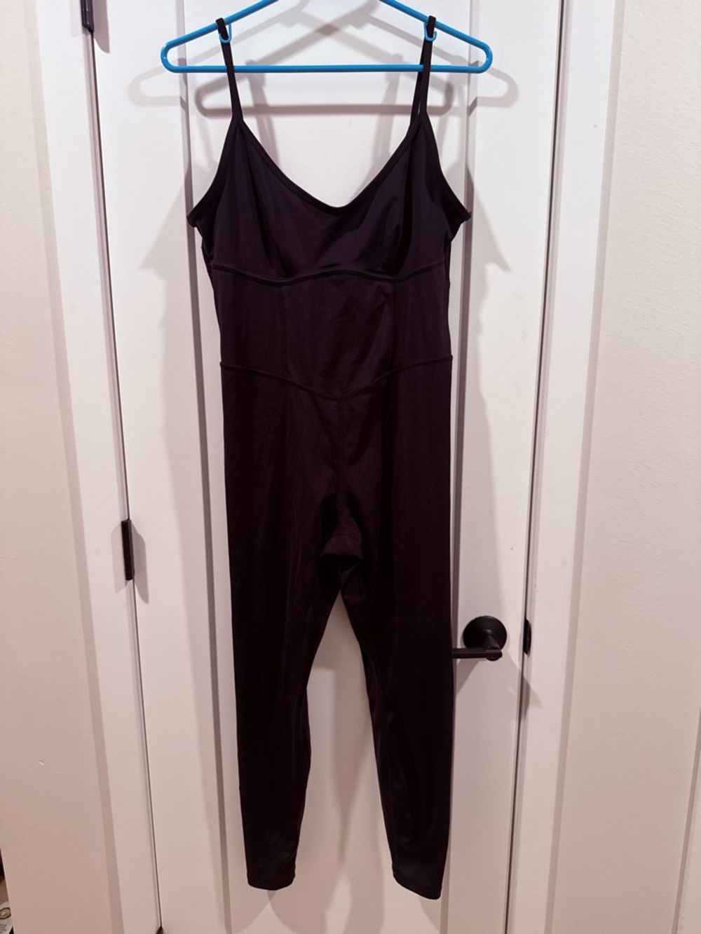 JoyLab Black Athletic Jumpsuit with Logo